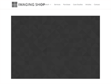 Tablet Screenshot of imagingshop.com